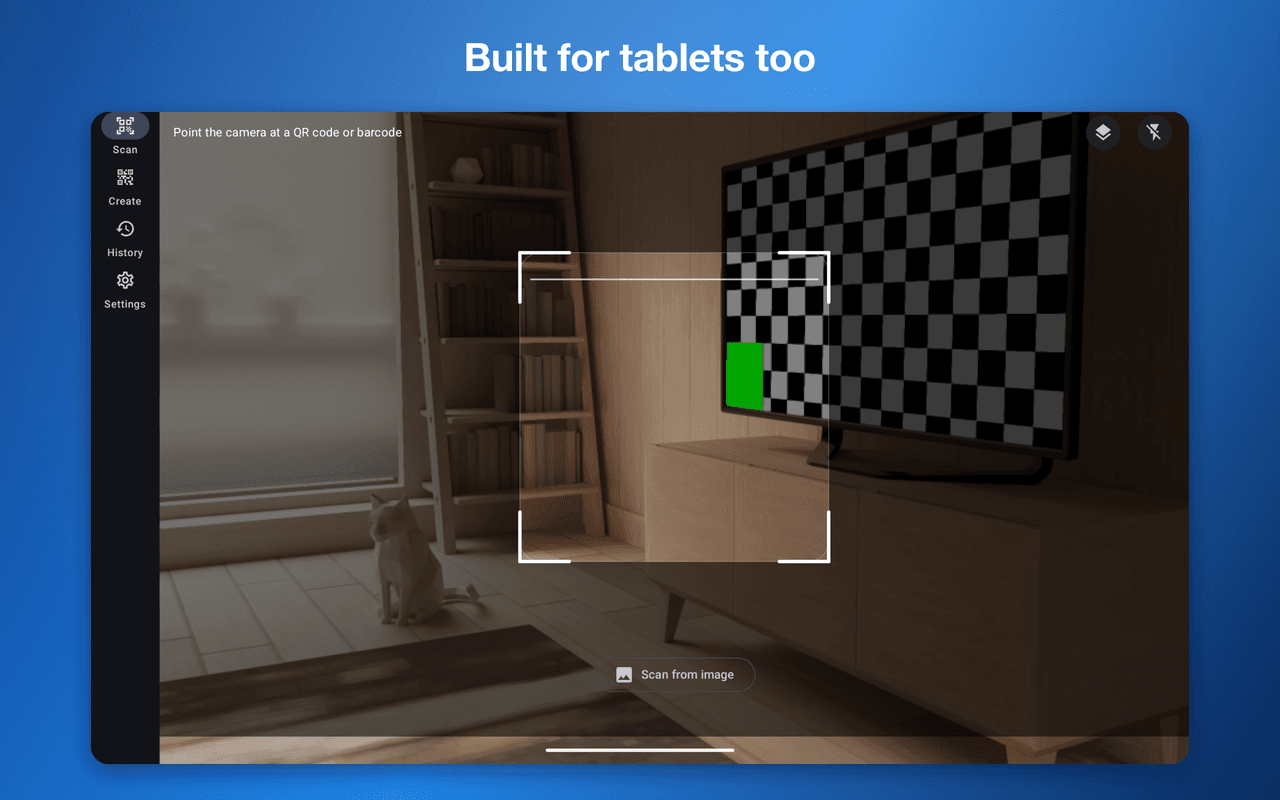 QR Reader X — Scanning